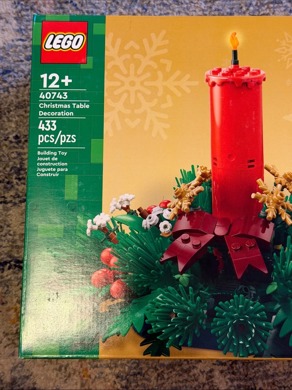 LEGO Christmas Table Decoration Building Toy 40743